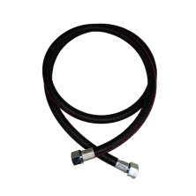Шланг гибкий чёрный (газ) 1/2" Г/Г 4,0 м