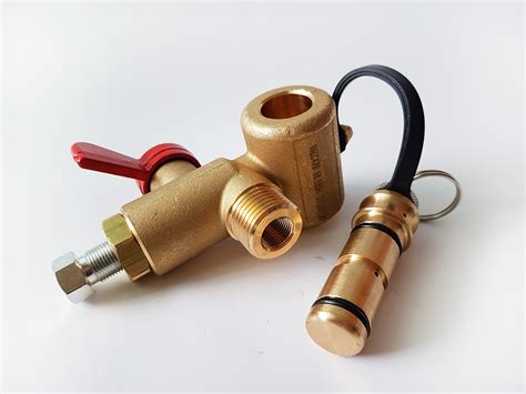 Вентиль заправочный EMER VALC470 с обратным клапаном