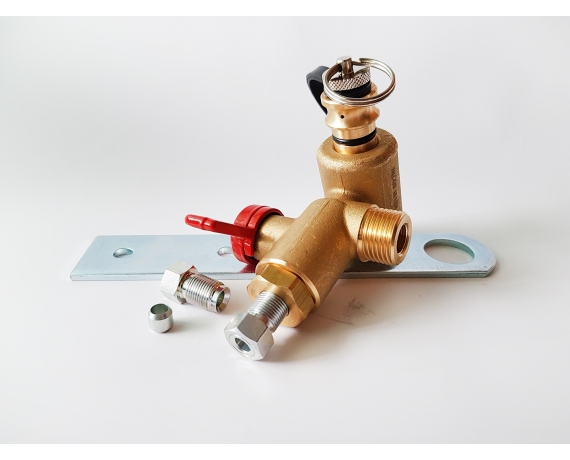 Вентиль заправочный EMER VALC470 с обратным клапаном