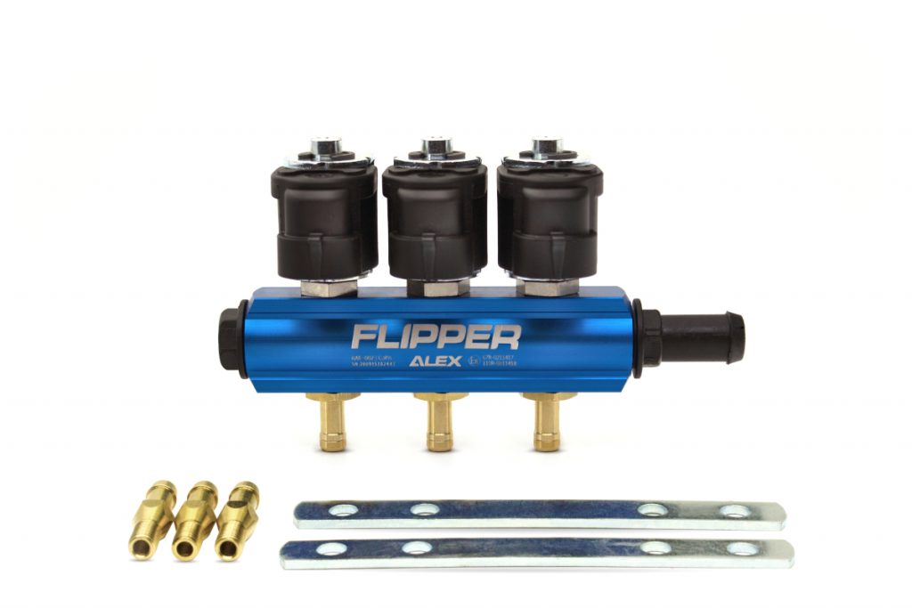Газовые форсунки ALEX FLIPPER 3 цил.