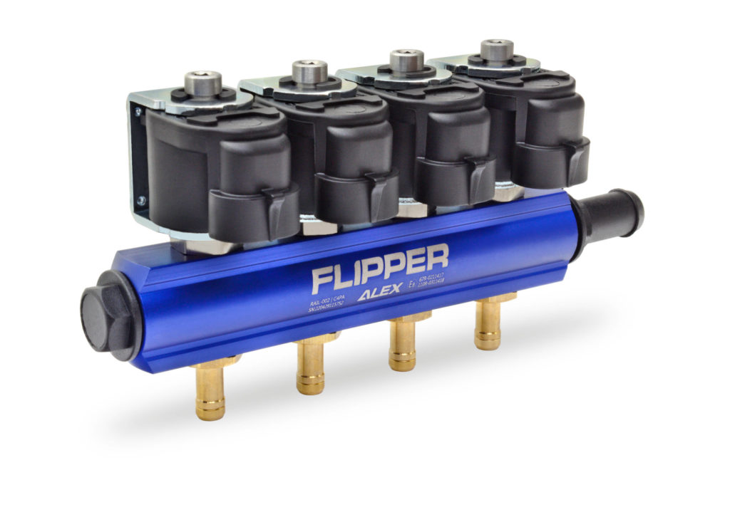 Газовые форсунки ALEX FLIPPER 4 цил.